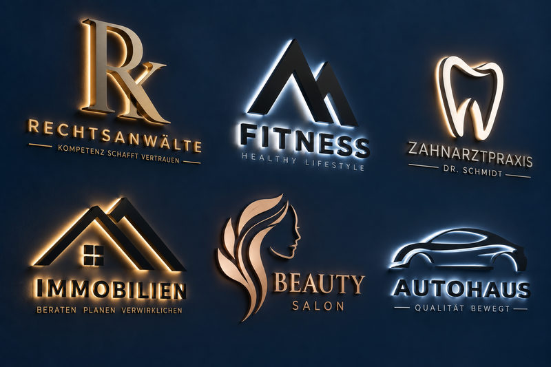3D-Wandlogos